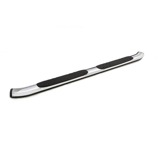 LUND 22858046 5 Inch Oval Bent Tube Step w/ Brackets Chrome Titan