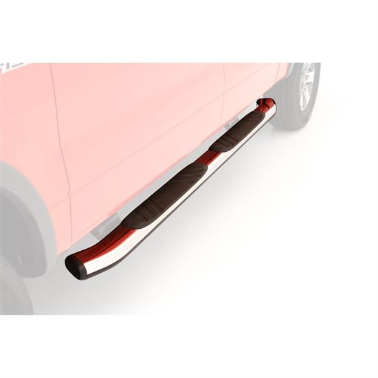 LUND 22858740 5 Inch Oval Bent Tube Step w/ Brackets Chrome, Ford