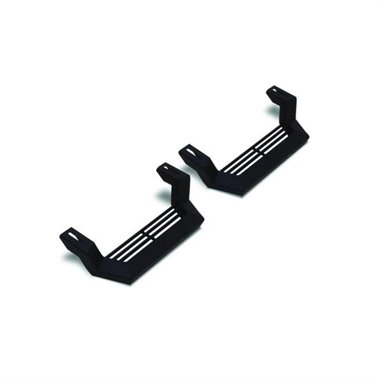 LUND 26410025 Rock Rail Step Black Short Step 2 pc