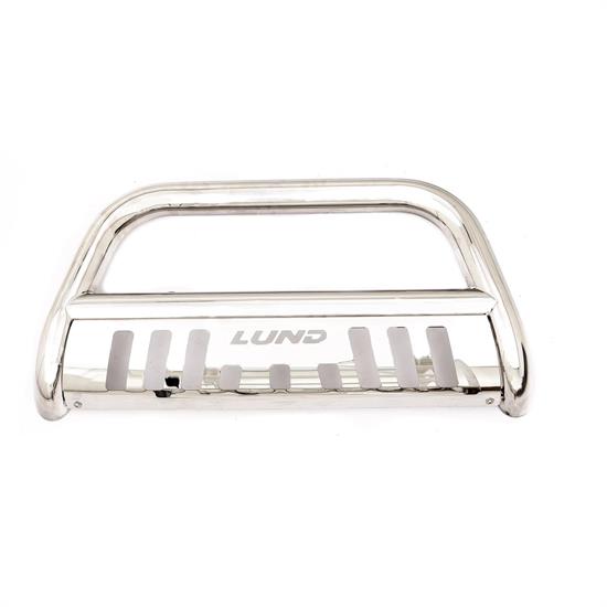 LUND 27021211 Bull Bar W/LED Light Bar Stainless Steel, Wrangler