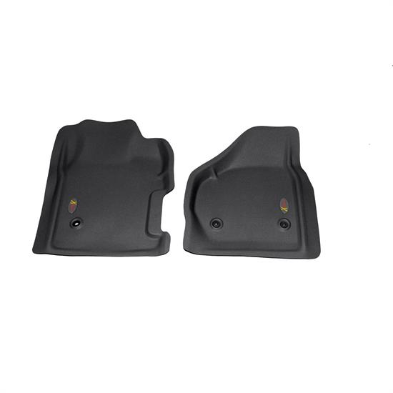 LUND 4020201 Catch-All Xtreme Floor Mat 2 pc Front Black, Ford