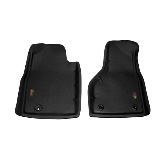 LUND 403901 Catch-All Xtreme Floor Mat 2 pc Front Black, Dodge