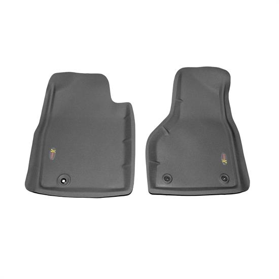 LUND 403902 Catch-All Xtreme Floor Mat 2 pc Front Gray, Dodge