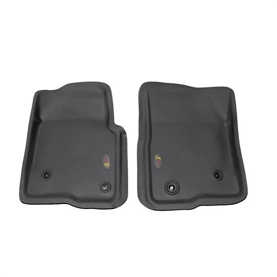 LUND 406301 Catch-All Xtreme Floor Mat 2 pc Front Black, F-150