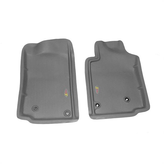 LUND 406602 Catch-All Xtreme Floor Mat 2 pc Front Gray, Tacoma