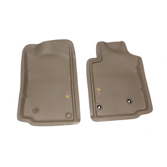 LUND 406612 Catch-All Xtreme Floor Mat 2 pc Front Tan, Tacoma