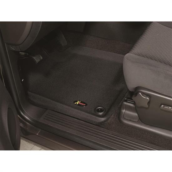 LUND 406801 Catch-All Xtreme Floor Mat 2 pc Front Black, F-150