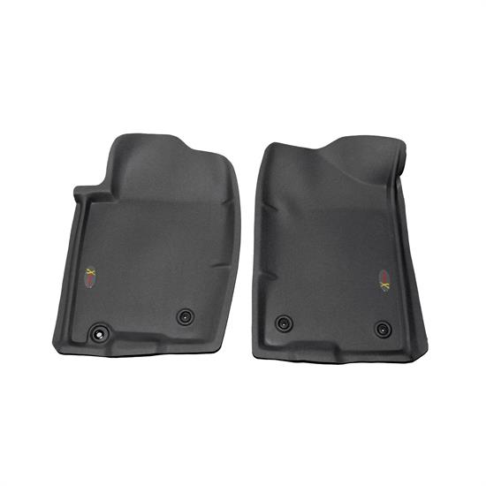 LUND 408801 Catch-All Xtreme Floor Mat 2 pc Front Black, Nissan
