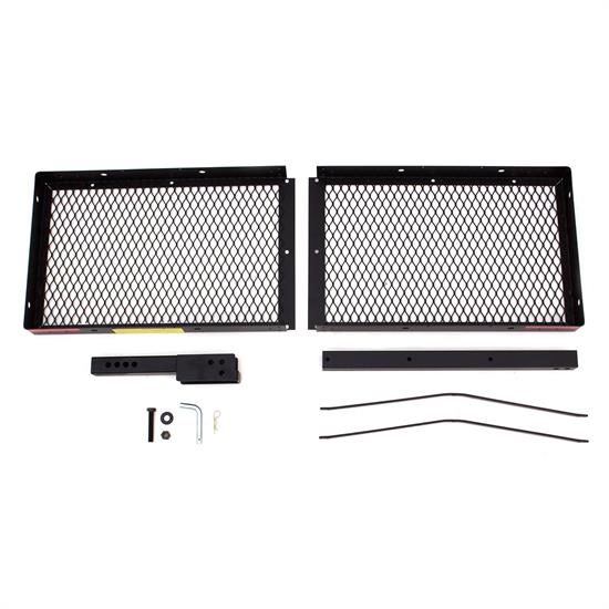 LUND 601001 Hitch Mounted Cargo Carrier Folding Universal Hitch