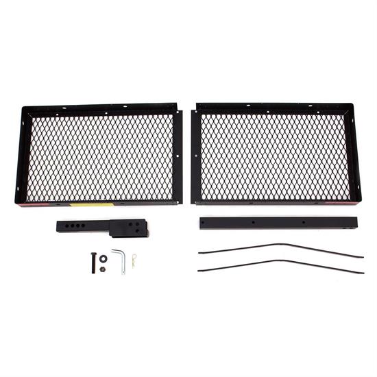 LUND 601001 Hitch Mounted Cargo Carrier Folding Universal Hitch