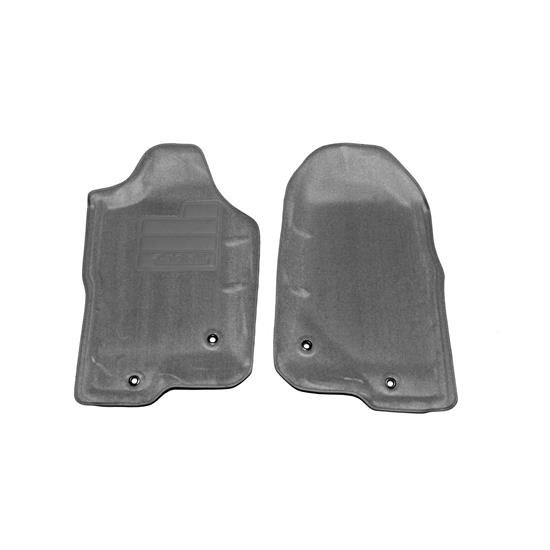 LUND 601755 Catch-All Floor Mat 2 pc Front Gray, 06-09 Hummer H3