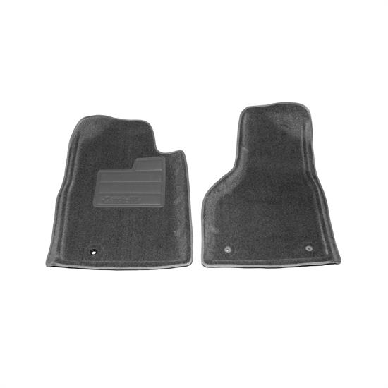 LUND 603976 Catch-All Floor Mat 2 pc Front Slate Gray, Dodge