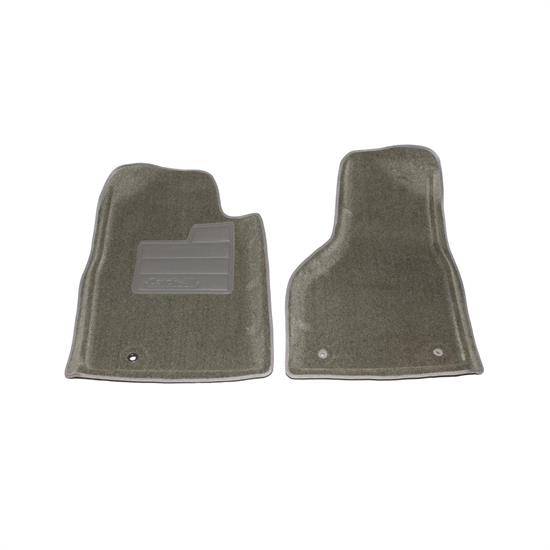 LUND 603977 Catch-All Floor Mat 2 pc Front Khaki, Dodge