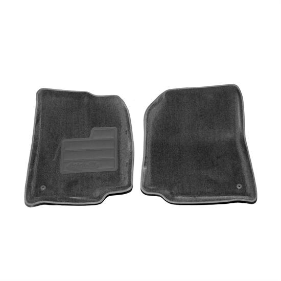 LUND 604434 Catch-All Floor Mat Front Grey, 1987-95 Jeep Wrangler