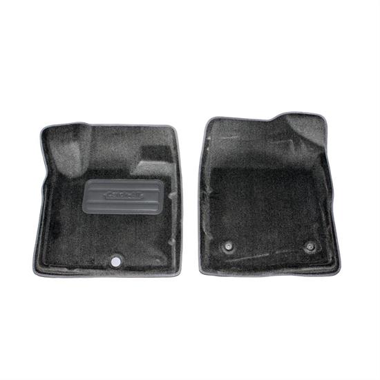 LUND 604649 Catch-All Floor Mat 2 pc Front Grey, Pacifica