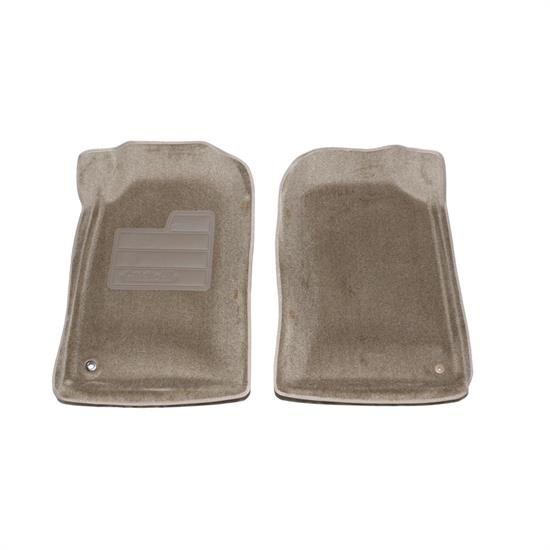 LUND 605135 Catch-All Floor Mat 2 pc Front Beige, 96-04 Tacoma