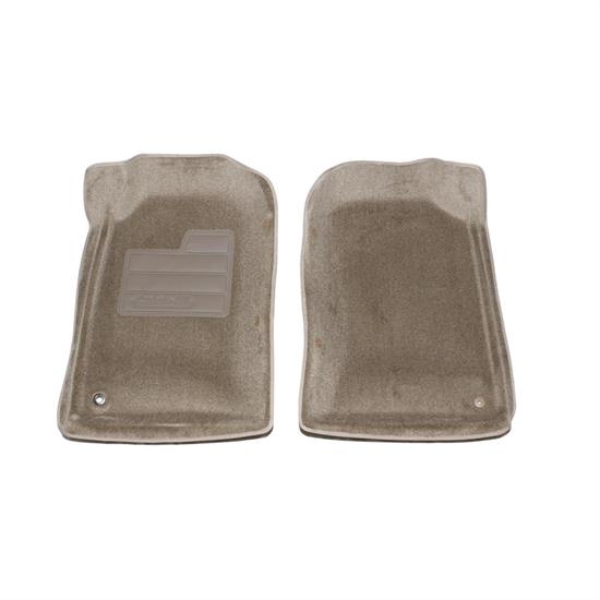 LUND 605135 Catch-All Floor Mat 2 pc Front Beige, 96-04 Tacoma
