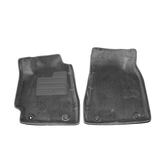 LUND 605344 Catch-All Floor Mat 2 pc Front Gray, Highlander