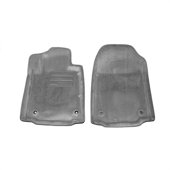 LUND 6080038 Catch-All Floor Mat 2 pc Front Gray, Tundra