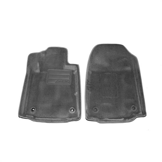 LUND 6080078 Catch-All Floor Mat 2 pc Front Gray, 08-08 Sequoia