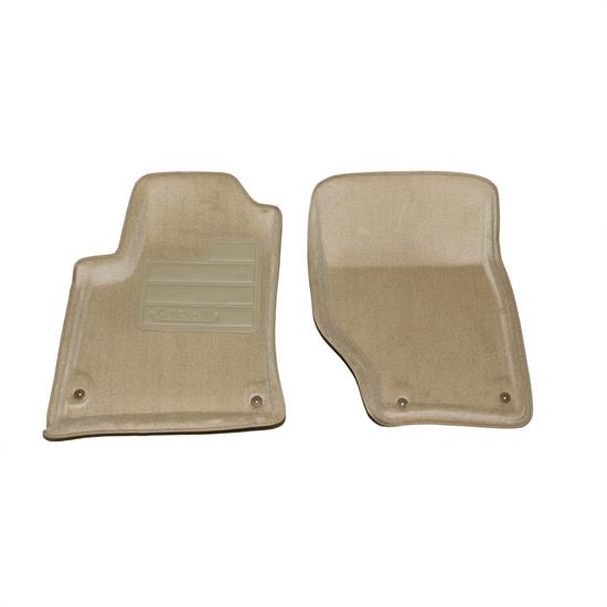 LUND 609970 Catch-All Floor Mat 2 pc Front Beige, Cayenne/Touareg