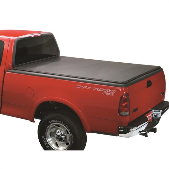 LUND 90093 Genesis Snap Tonneau Black Leather Look, Chevy/GMC