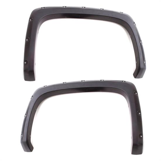 LUND RX105SB Rivet Style Fender Flare Set Rear, Sierra 2500/3500
