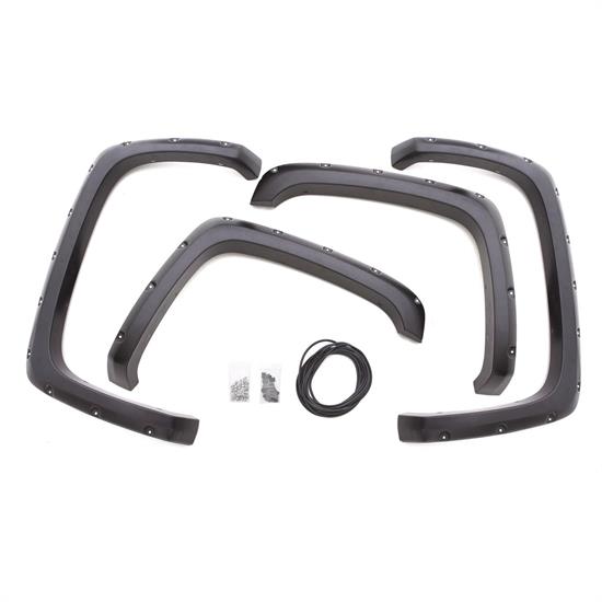 LUND RX106S Rivet Style Fender Flare Set F/R, Silverado 1500-3500
