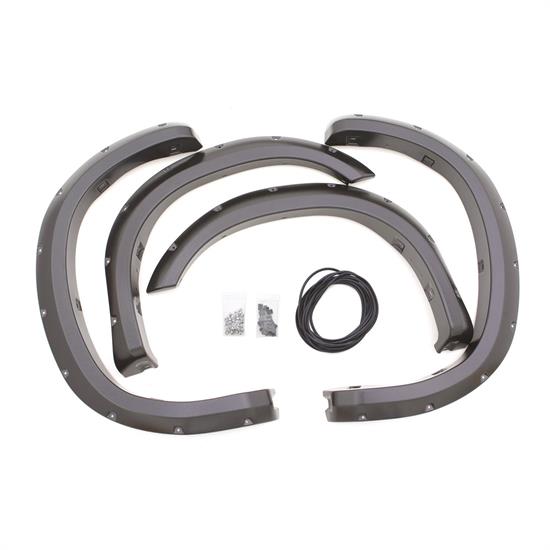 LUND RX602T Rivet Style Fender Flare Set F/R, 07-13 Toyota Tundra