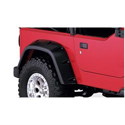 Bushwacker 10030-07 Pocket Style Fender Flares Rear Pair 97-06 Tj