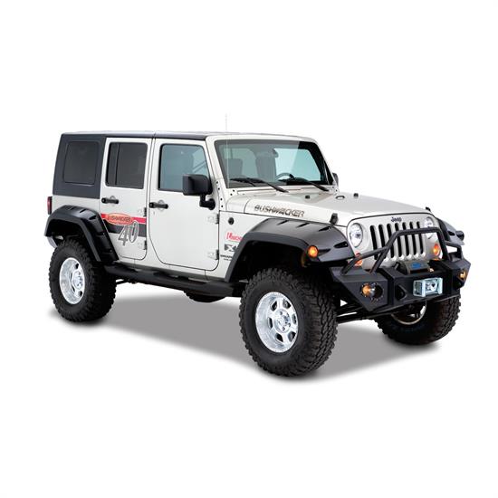 Bushwacker 10044-02 Max Coverage Pocket Fender Flares Wrangler