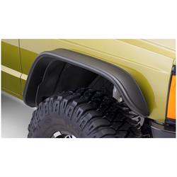 Bushwacker 10063-07 Flat Style Fender Flares Front 84-01 Cherokee