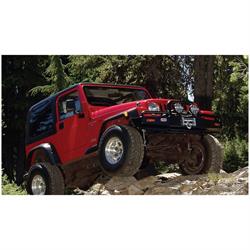 Bushwacker 10908-07 Pocket Style Fender Flares F/R 4pc, 97-06 Tj