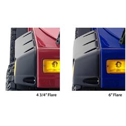 Bushwacker 10908-07 Pocket Style Fender Flares F/R 4pc, 97-06 Tj