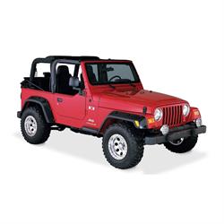 Bushwacker 10917-07 Pocket Style Fender Flares F/R 4pc, 97-06 Tj