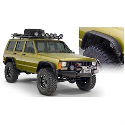 Bushwacker 10922-07 Flat Style Fender Flares F/R 84-01 Cherokee