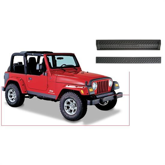 AVS 14003 TrailArmor Bumper Panel F/R Tailgate Wrangler