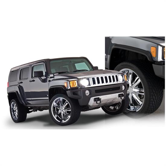 Bushwacker 150900-02 OE Style Fender Flares F/R Set/4, 06-10 H3