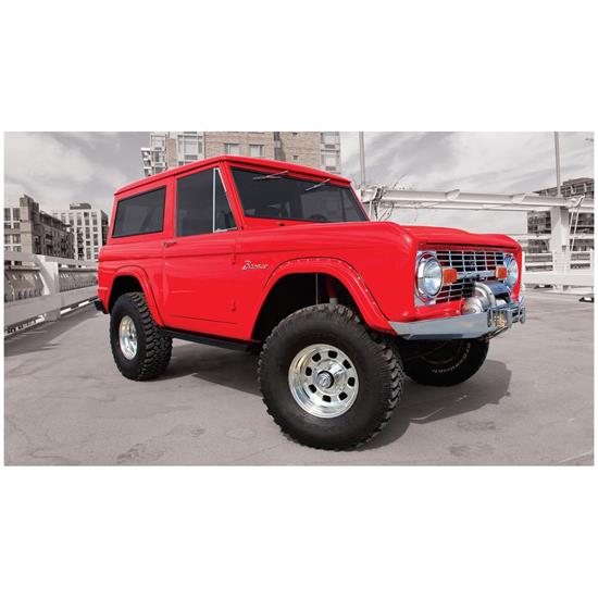 Bushwacker 20001-07 Cut-Out Fender Flares Fr Screw Pocket Bronco