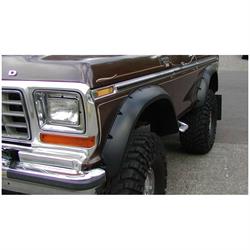 Bushwacker 20013-11 Cut-Out Fender Flares Fr w/Screw Pocket Ford