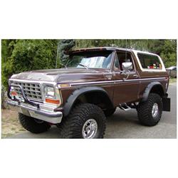 Bushwacker 20013-11 Cut-Out Fender Flares Fr w/Screw Pocket Ford