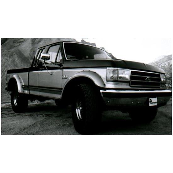 Bushwacker 20017-11 Cut-Out Fender Flares Fr w/Screw Pocket Ford