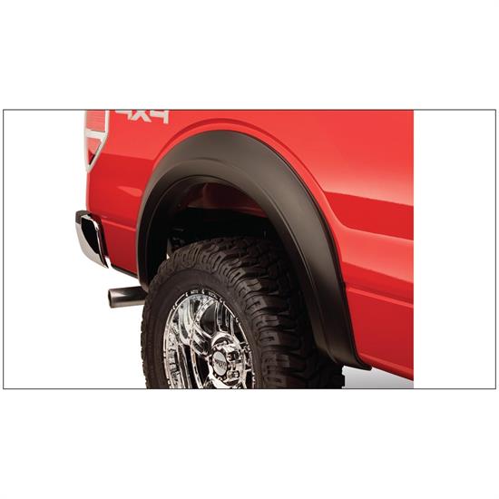 Bushwacker 20070-02 Extend-A-Fender Flares Rear Pair, 09-14 F-150