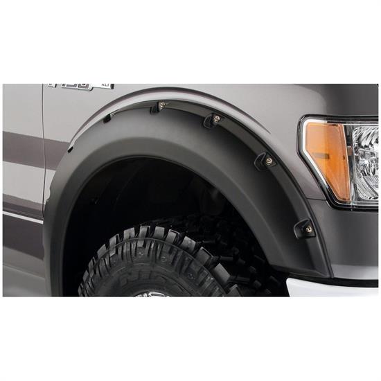 Bushwacker 20079-02 Pocket Style Fender Flares Front 09-14 F-150