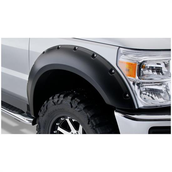 Bushwacker 20083-02 Pocket Style Fender Flares Front F-250/F-350