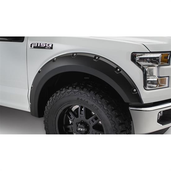 Bushwacker 20091-02 Pocket Style Fender Flares Front 15-17 F-150
