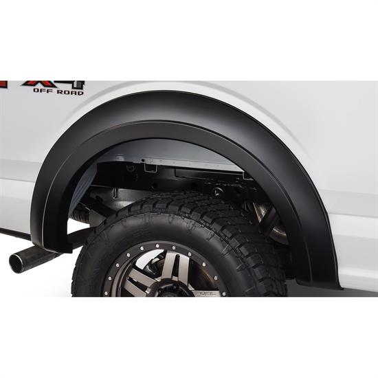 Bushwacker 20094-02 Extend-A-Fender Flares Rear Pair, 15-17 F-150