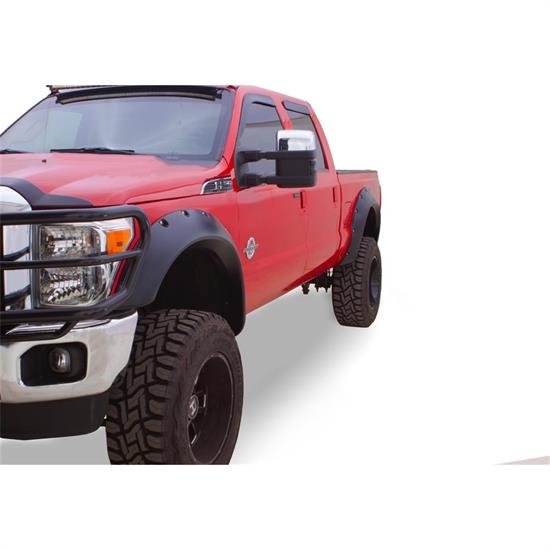 Bushwacker 20102-02 Cut-Out Fender Flares Rear Pair, F-250-F-450