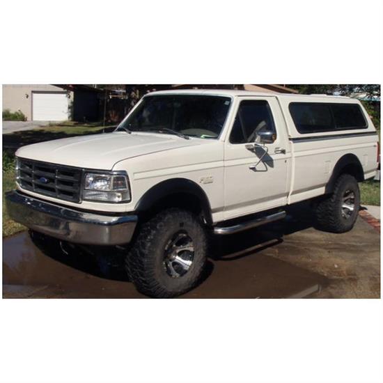 Bushwacker 20501-02 Street Style Fender Flares F/R Set/4, Ford