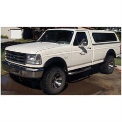 Bushwacker 20501-02 Street Style Fender Flares F/R Set/4, Ford